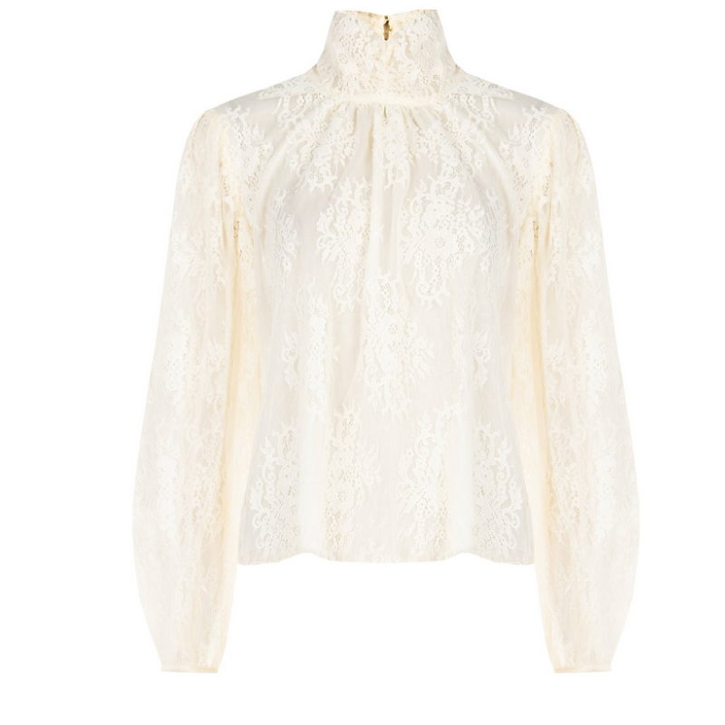 Spitzenbluse