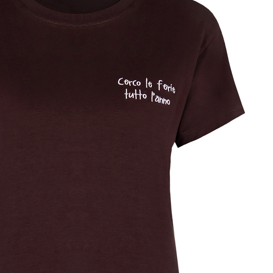 T-shirt mit Schriftzug