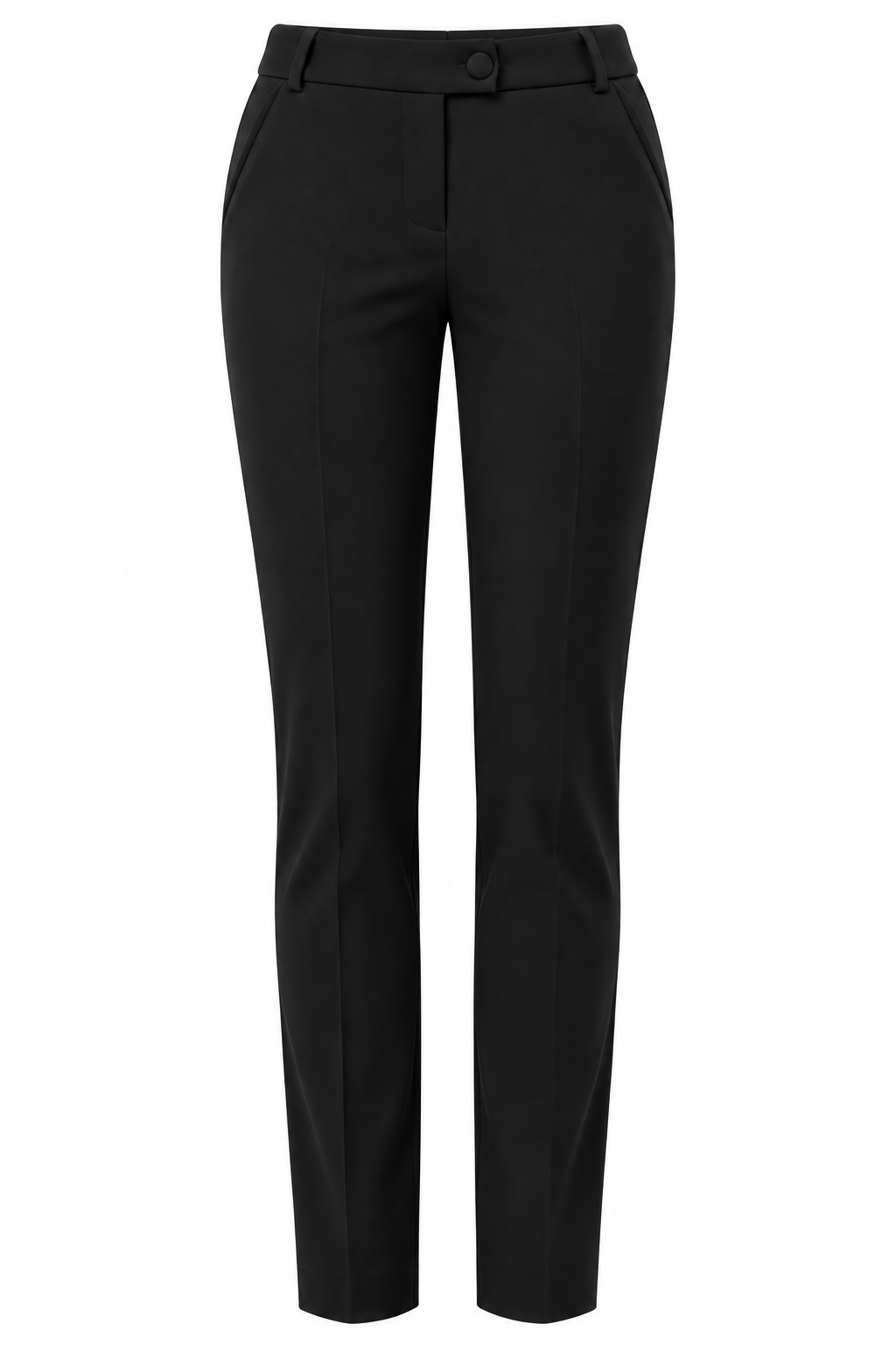 dunkelbraune Hose Damen, elegante Hose Damen, Business Hose Damen, Stoffhose Damen, Hose mit Bügelfalte, schmale Hose Damen, elegante Damenmode, italienische Mode, Boutique C5
