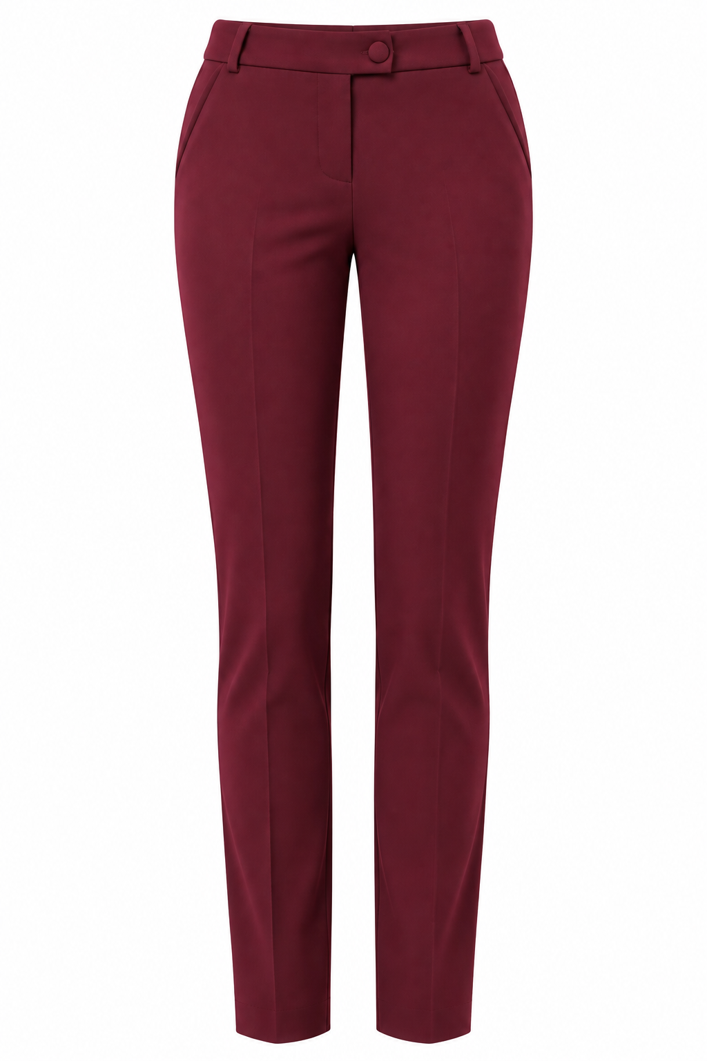 dunkelbraune Hose Damen, elegante Hose Damen, Business Hose Damen, Stoffhose Damen, Hose mit Bügelfalte, schmale Hose Damen, elegante Damenmode, italienische Mode, Boutique C5