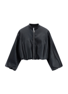 Steppjacke Damen, Bomberjacke Damen, Stepp Bomberjacke, Bomberjacke Lederoptik, Jacke Lederoptik Damen, Rautensteppung, gesteppte Bomberjacke, Oversized Bomberjacke, Cropped Bomberjacke, Ballonärmel Jacke, elegante Damenjacke, italienische Mode, Boutique C5