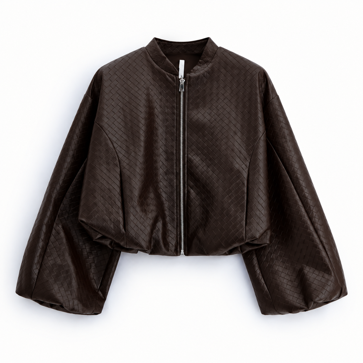 Steppjacke Damen, Bomberjacke Damen, Stepp Bomberjacke, Bomberjacke Lederoptik, Jacke Lederoptik Damen, Rautensteppung, gesteppte Bomberjacke, Oversized Bomberjacke, Cropped Bomberjacke, Ballonärmel Jacke, elegante Damenjacke, italienische Mode, Boutique C5